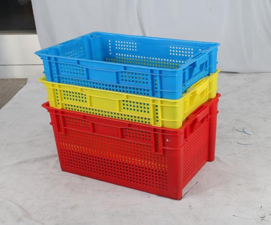 foldable plastic box crates for fruit Vegetable for sale