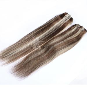 China 8 Piece Clip-on Hair ,100% Human Hair Clip on Hair Extensions wholesale