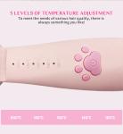 2600mAh Cordless Child Electric Hair Brush USB Chargeable Cute Hair Straightener