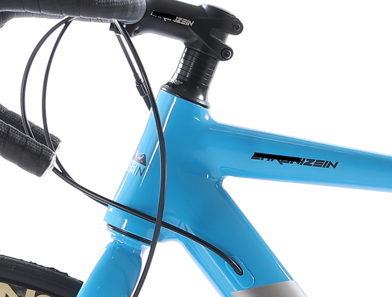 Man's Custom Gear Cycle Roadbike GOMID Simulated Carbon Fiber Racing Bicycle with Aluminum Alloy Frame and Steel Fork