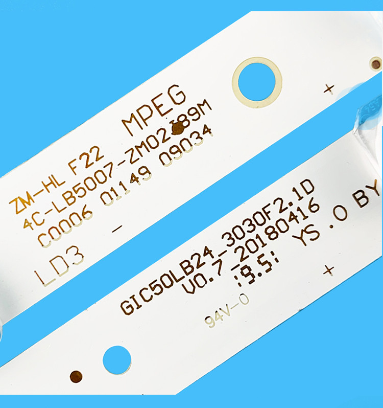 For TCL 50L2 50D6 50V2 Light Strip GIC50LB24-3030F2.1D 4C-LB5007-ZM02J89M
