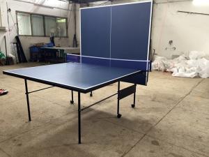 China Painting 108 Inches Folding Table Tennis Table Wood Competition Ping Pong Table wholesale