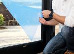 600mm*50m Temporary Glass Surface Protection Film Window Shields