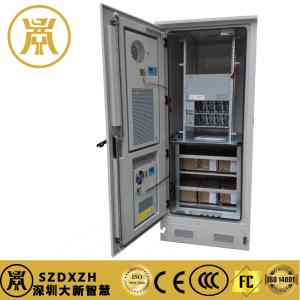 China 22U Ip55 Outdoor Telecom Cabinet Used For Telecommunications Base Stations With Battery wholesale