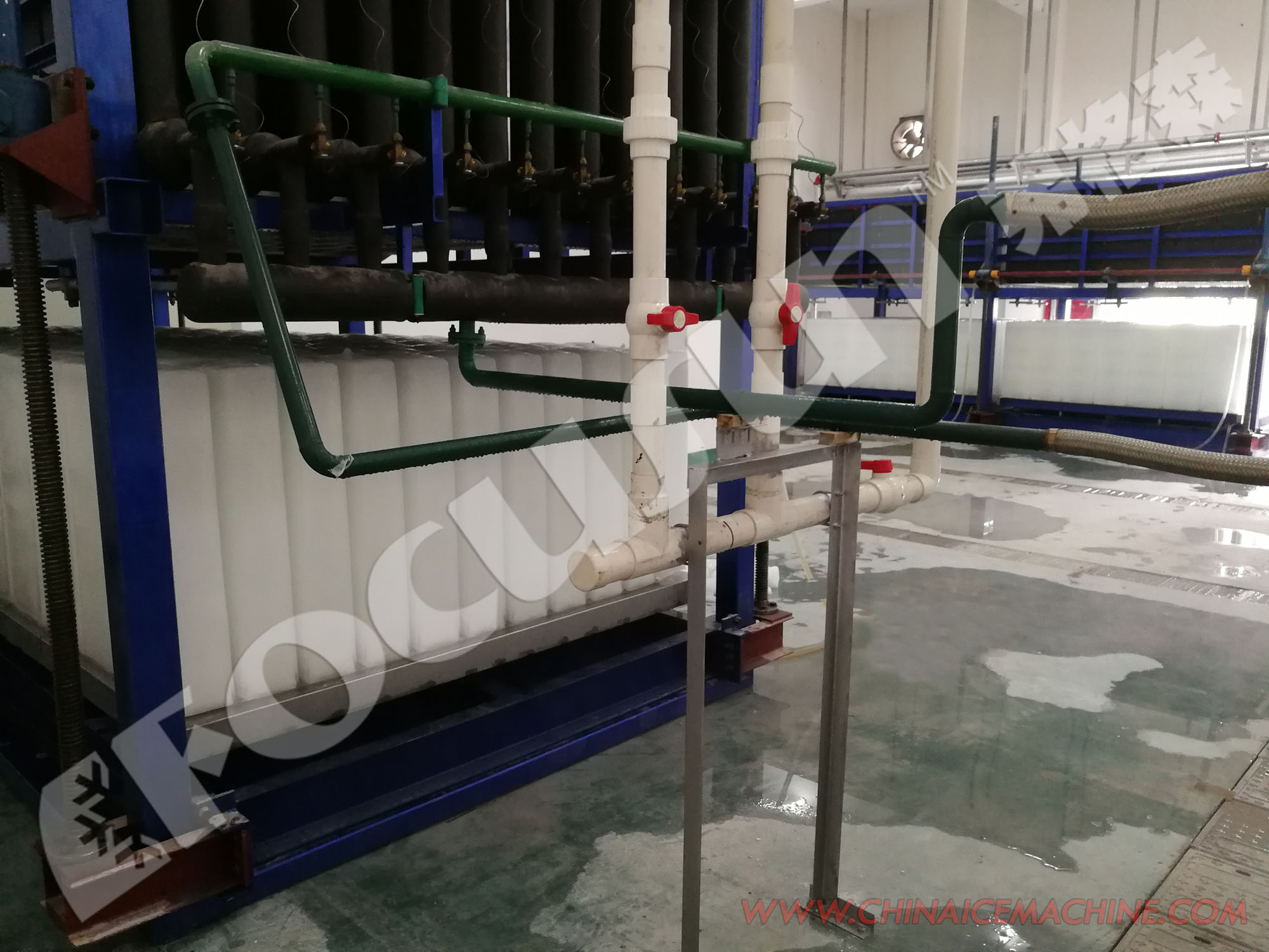 Energy Saving 12 Ton Industrial Direct Cooling Ice Block Making Machine for Block Ice