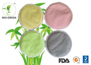 China Water Resistant Bamboo Cloth Pads , Ultra Thin Bamboozies Breast Pads wholesale