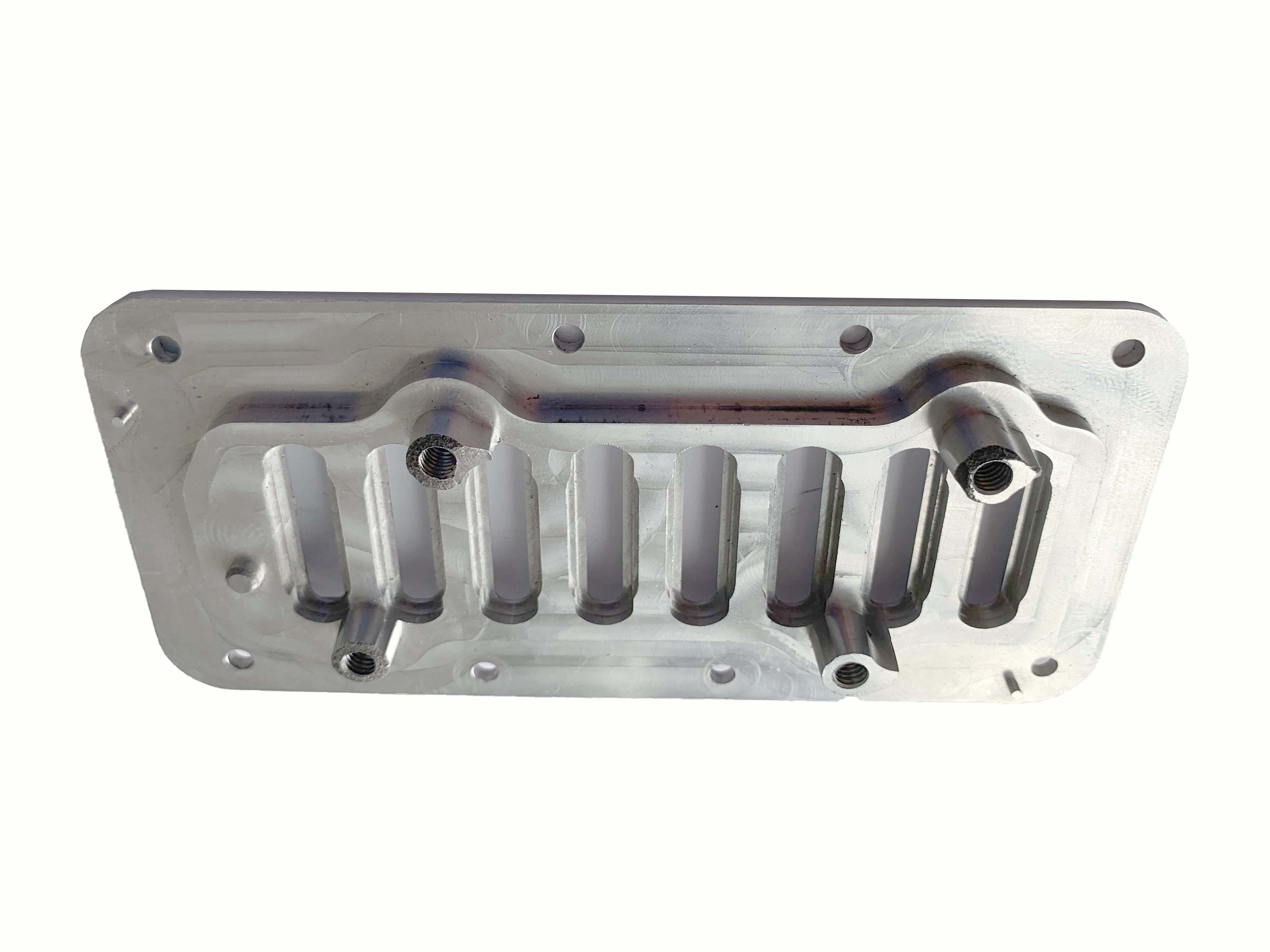 Forging Aluminum Die Casting Parts Shot Blasting Mitoyo Contourgraph