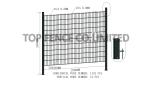 3D wire mesh fence panels
