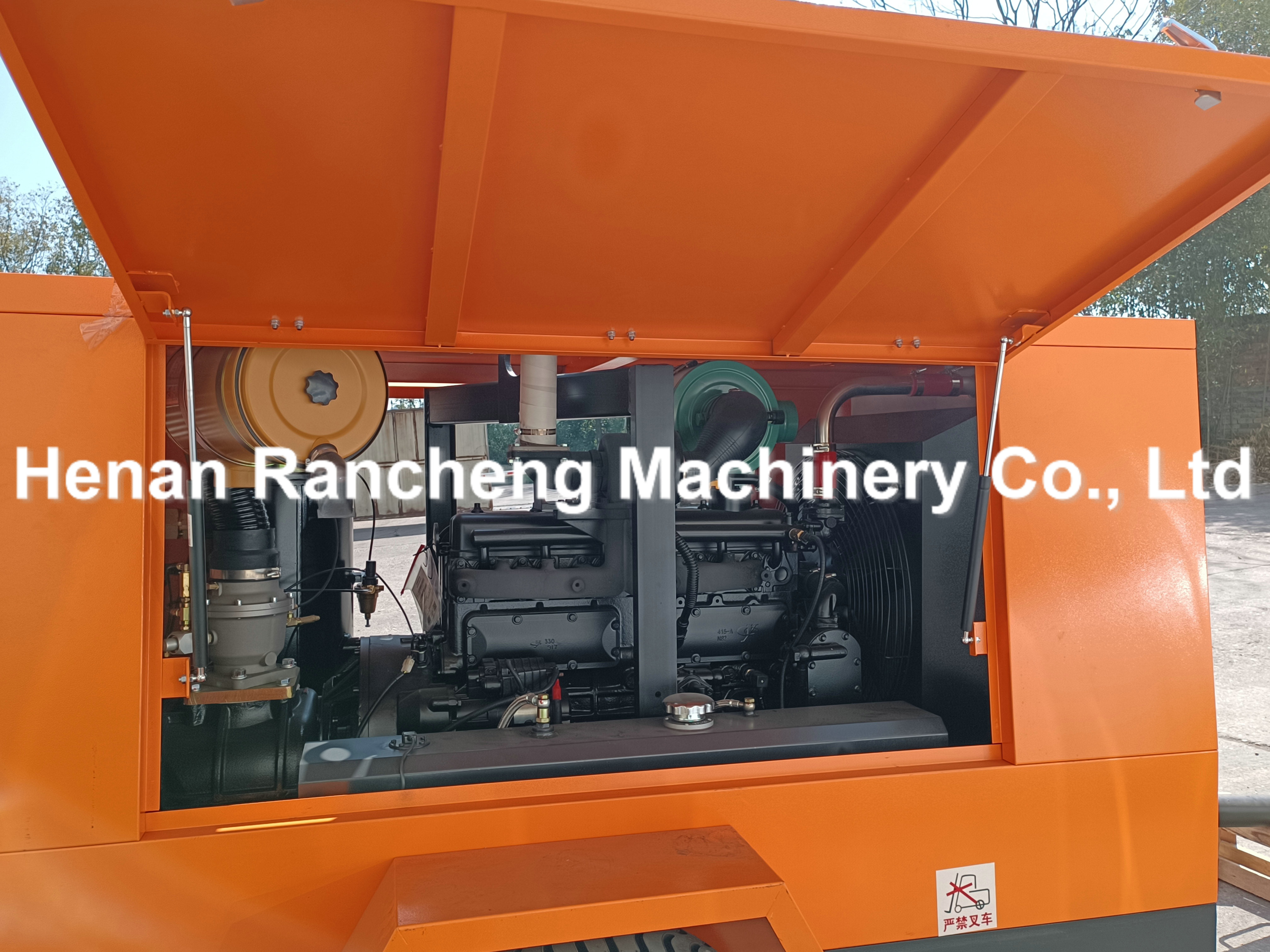 425CFM Capacity Drilling Air Compressor 10bar Work Pressure 160HP Power