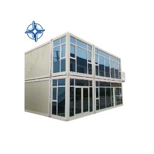 China 50mm/75mm Sandwich Panel Fabricated Flat Pack Container Building wholesale