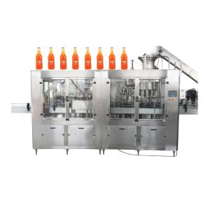 China 2450*1800*2200mm 6.68kw 6000 BPH Monoblock Bottling Machine wholesale