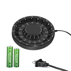 China Round Large 16 Slots Fast Ni-MH/Ni-CD Battery Charger 1.2V For AA AAA wholesale