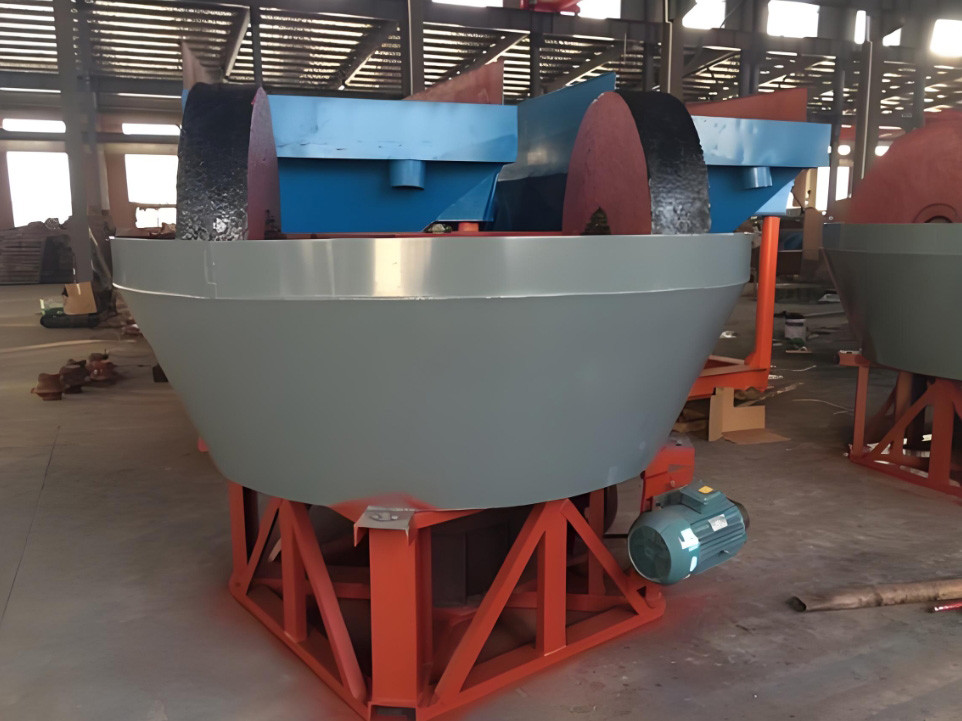 Zimbabwe Round Grinding Gold Pan Mill Gold Grinding Machine Price