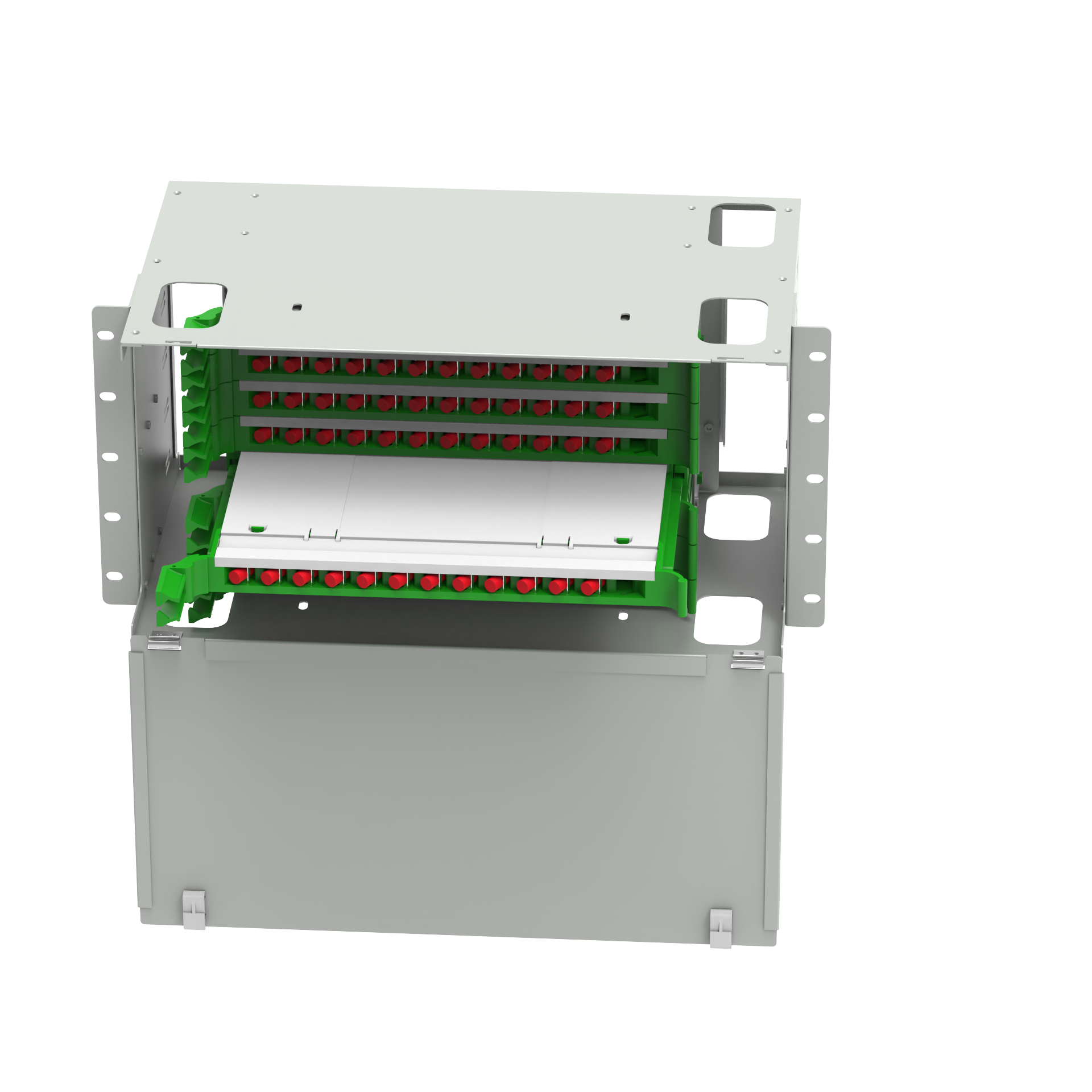Data Center Must-Have 96 Port FC Type Optic Fiber Distribution Patchpanel at Best