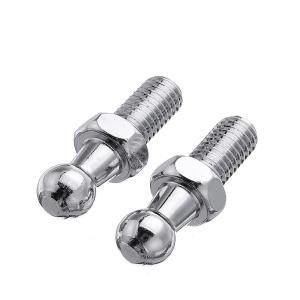 China HDG Polished Surface M8 Round Hex Head Fastener Bolts wholesale