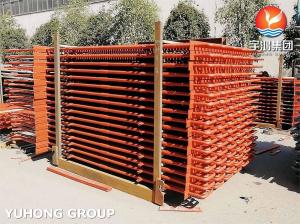 China Seamless Steel ASME SA213 TP317 H Type Fin Tube Boiler Pressure Parts For Economizer wholesale