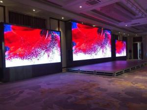 China P4.81 Rental Outdoor Full Color LED Display Event Cabinet 500 Or 1000mm wholesale