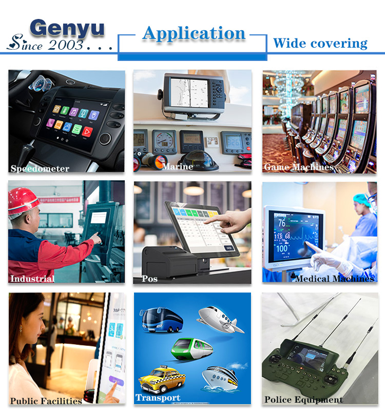 480*272 4.3 Inch TFT LCD Display Capacitive Touchscreen CTP 40pin FPC 24-Bit RGB