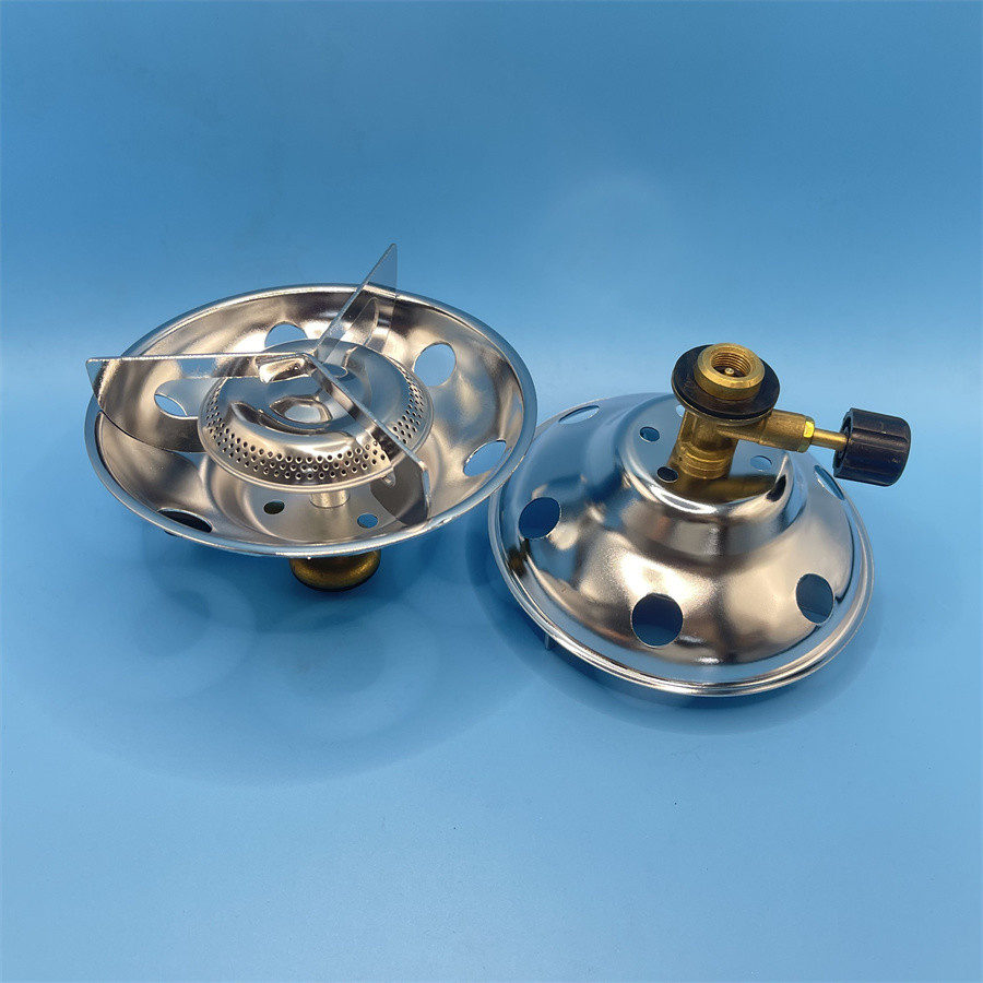 Compact Steel Gas Cooker for Camping and Travel Portable Mini Burner Stove