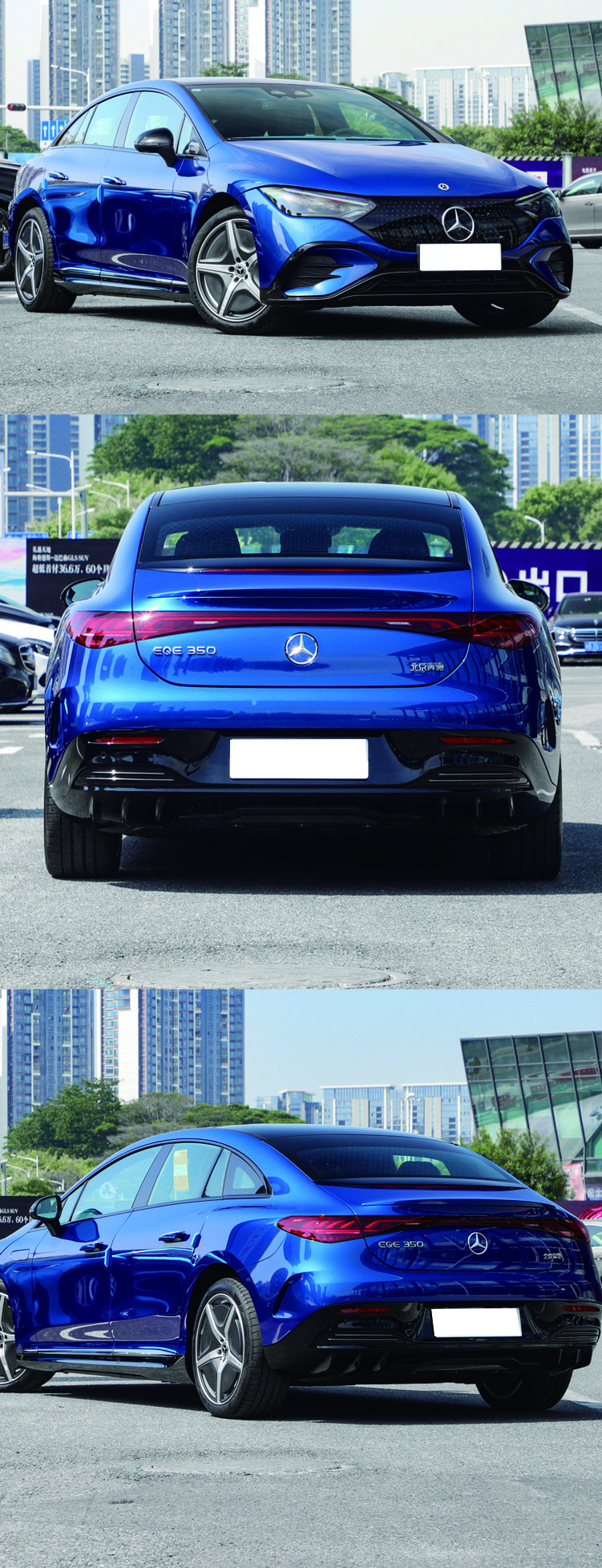 2022 Luxury Mercedes Benz EQE 350 EV Electric Car New Energy Vehicles Sedan
