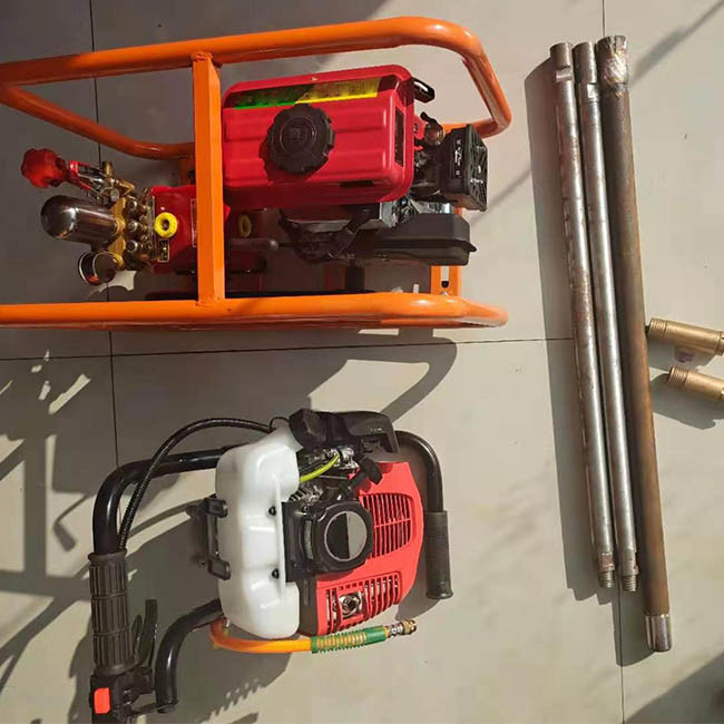 Small Borehole Drilling Machine Flexible Backpack Water Well Drilling Machine