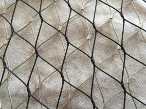 China AISI316 Ferrule Stainless Steel Wire Cable Mesh Zoo Mesh wholesale