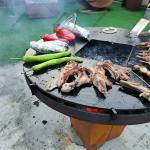 Wood Burning Garden Metal Brasero Steel BBQ Grill