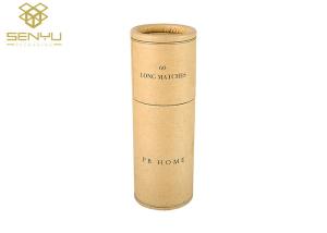 China Cardboard Paper Tube Packaging / Wine Bottle Pack Paper Tube Container wholesale