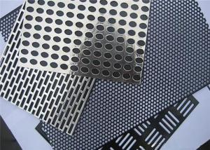 China 2.5m Width Round Hole Galvanized Steel Perforated Sheet wholesale