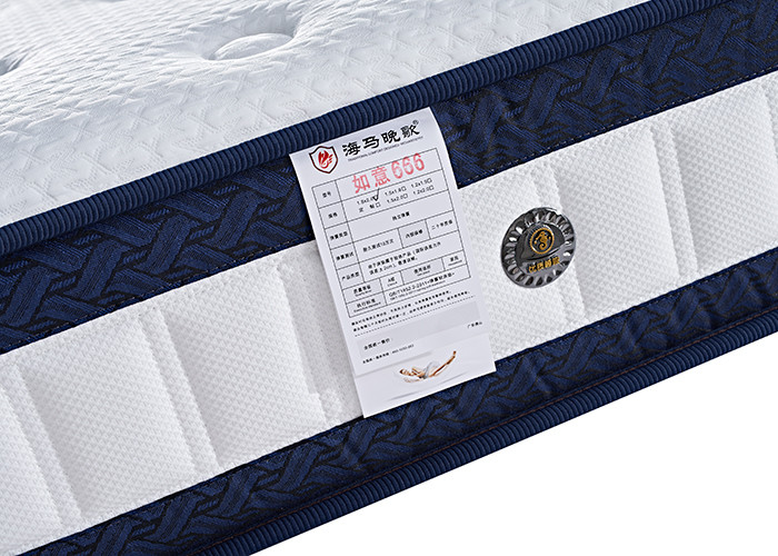 Foam Orthopedic Memory Spring Mattress Removable King Size Natural Latex