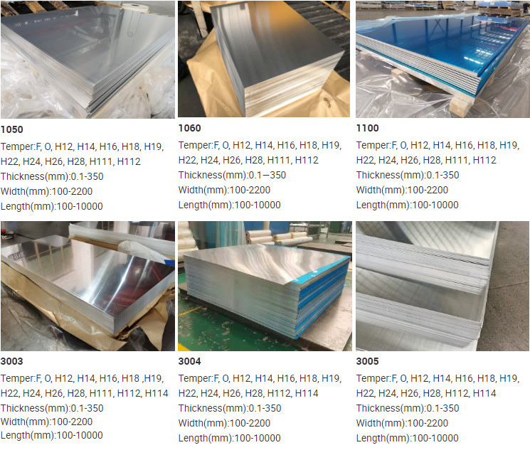 6mm 3mm 2mm 1.5mm 3003 5005 H34 5052 Aluminum Sheet Plate For Trailers