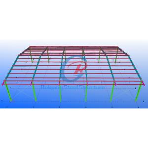 China Standard Steel Basketball Court High Durability Steel Warehouse Shed wholesale