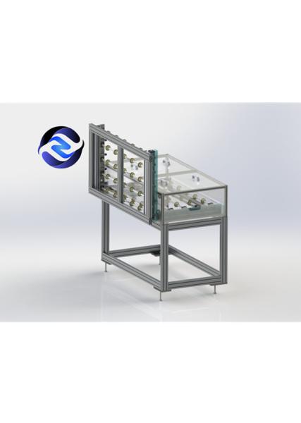 O Ring 90 Deg Flip Transmission Industrial Processing Equipment Substrate