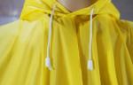 Yellow Rain Coat Overalls Hooded Hi Vis Rainwear Heavy Duty PONCHO