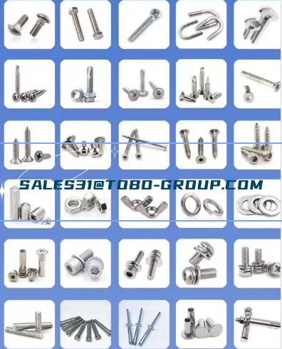 TOBO M4 M5 M6 Brass Slotted Set Screw With Flat Point Din551
