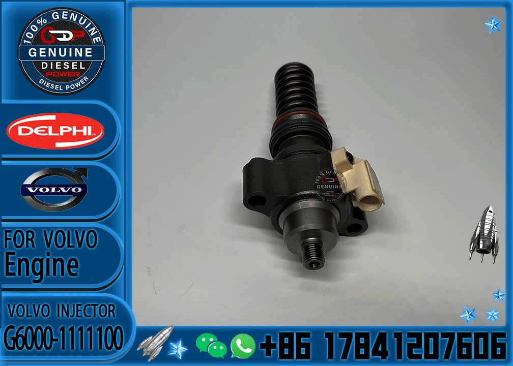 2102391 1668325 G6000-1111100 Diesel Fuel Common Rail Unit Pump 1861200 YUCHAI for DAF CF XF MX300S EURO5 HRE285 105 12.9 2005-