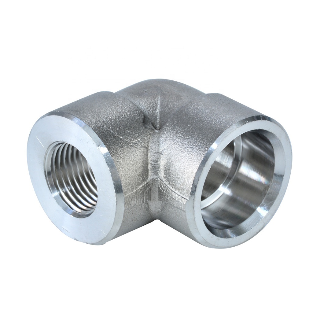 6000psi Forged Duplex Tube NXF 90 Degree Stainless Steel 316 Monel Female LR SR Elbow Return Bend Pipe Fittings Casting