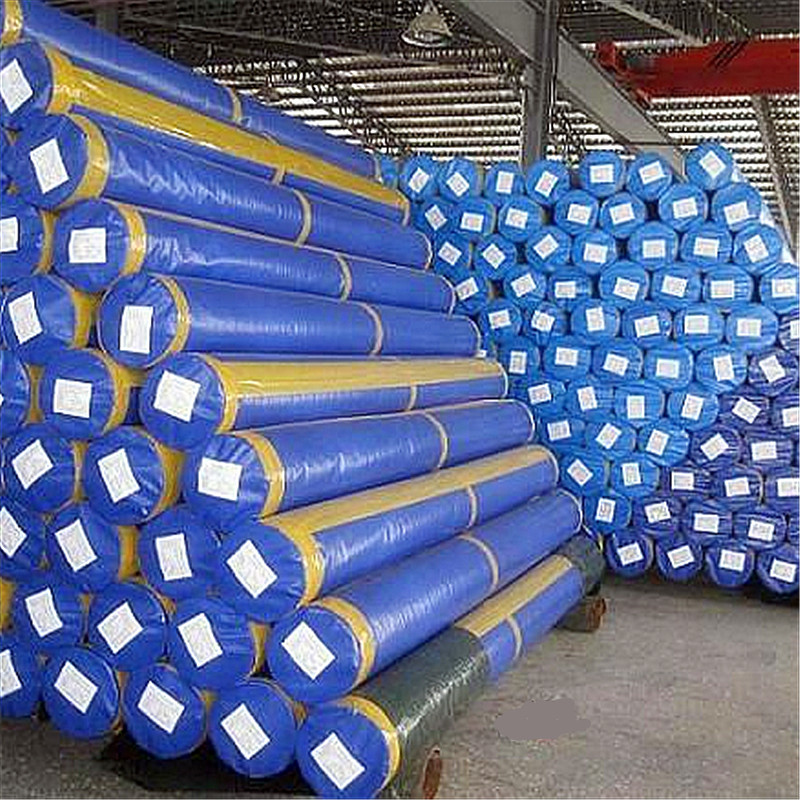 Colorful Agricultural PE Tarpaulin Sheet / Plastic Tarpaulin Sheets UV Resistant