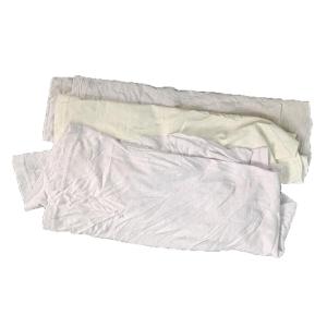 China 25Cm 95% Cotton 10kg/Bale Reclaimed Cotton T Shirt Rags wholesale