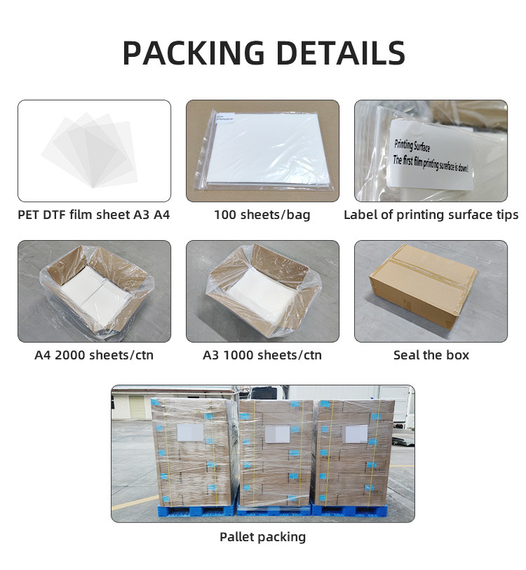 Colorful Easy Peel 30Cm Pet Film Roll For Heat Transfer Dtf
