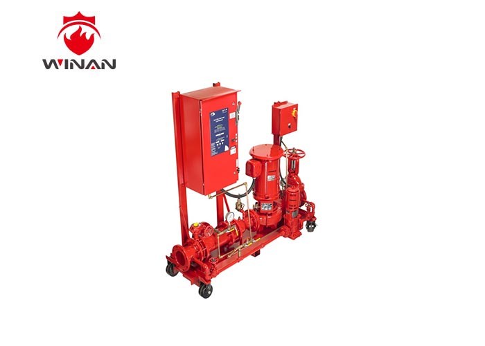 Horizontal Diesel Powered Fire Pump End Suction Water Supply System