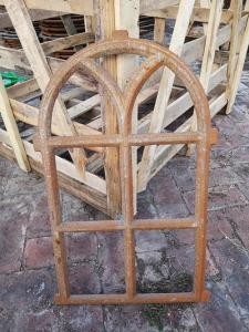 China Antique European Furnature Cast Iron Windows Frame For Home Decorationl wholesale