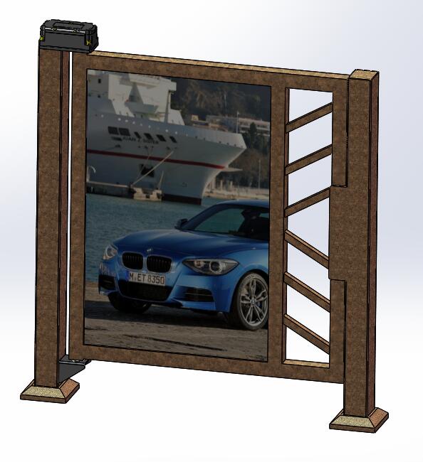 Public Office Building Speed Swing Turnstile Barrier Gate For Pedestrian Entry Exit