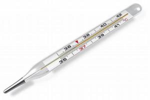 China Iso Certificated Medical Mercury Thermometer With Glass And Mercury Material wholesale