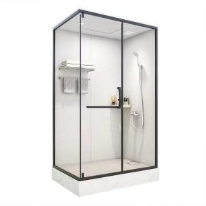 China Rectangular Prefab Bathroom Shower Integrated Sewage Treatment Plant wholesale