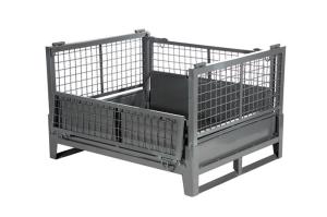 China Heavy Duty Collapsible Steel Wire Mesh Box wholesale