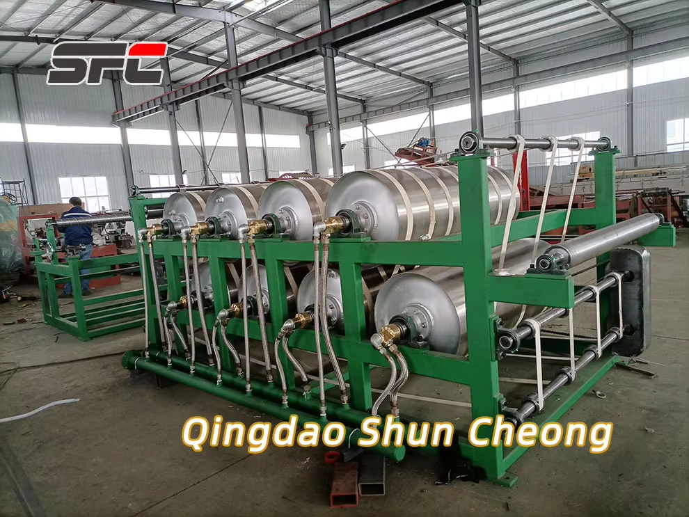 SFC XPG-800 Automated High Efficiency Cooling Roller Rubber Sheet Cooling Machine