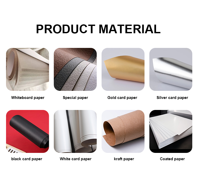 Food Grade Paper Kraft Christmas Gift Bags 230gsm 250gsm Ribbon Handle