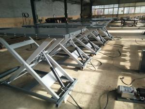 China 2.2kw 1200mm Lifting Hydraulic Motorcycle Workbench wholesale