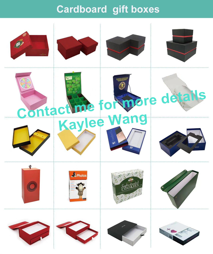 Degradable Clock design Kraft Corrugated Mailers Packaging Box